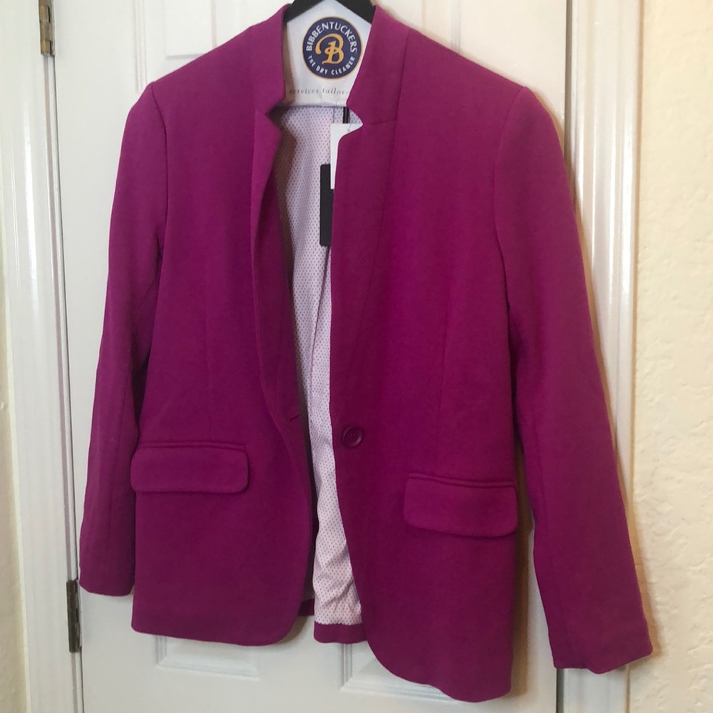 NWT Medium Hot Pink Gibson blazer